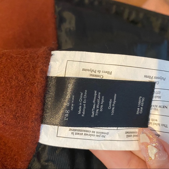Rag & Bone Kaye 3-In-1 Coat size 2 - Picture 7 of 11